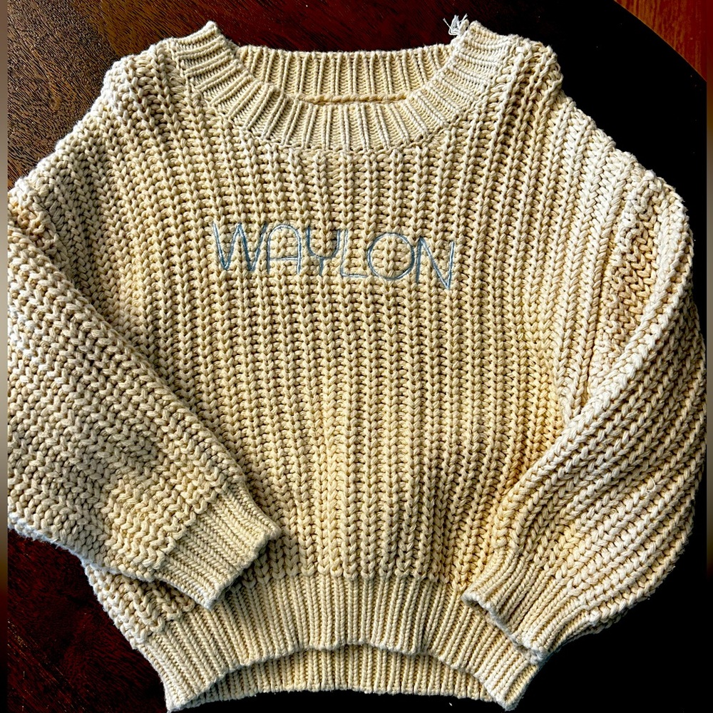 Waylon Cable knit Sweater